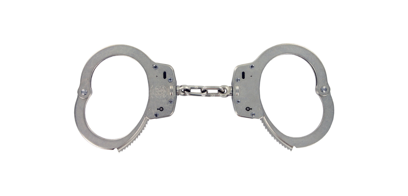 Smith & Wesson Model 100-1 Nickel Finish Handcuffs | SWS Group